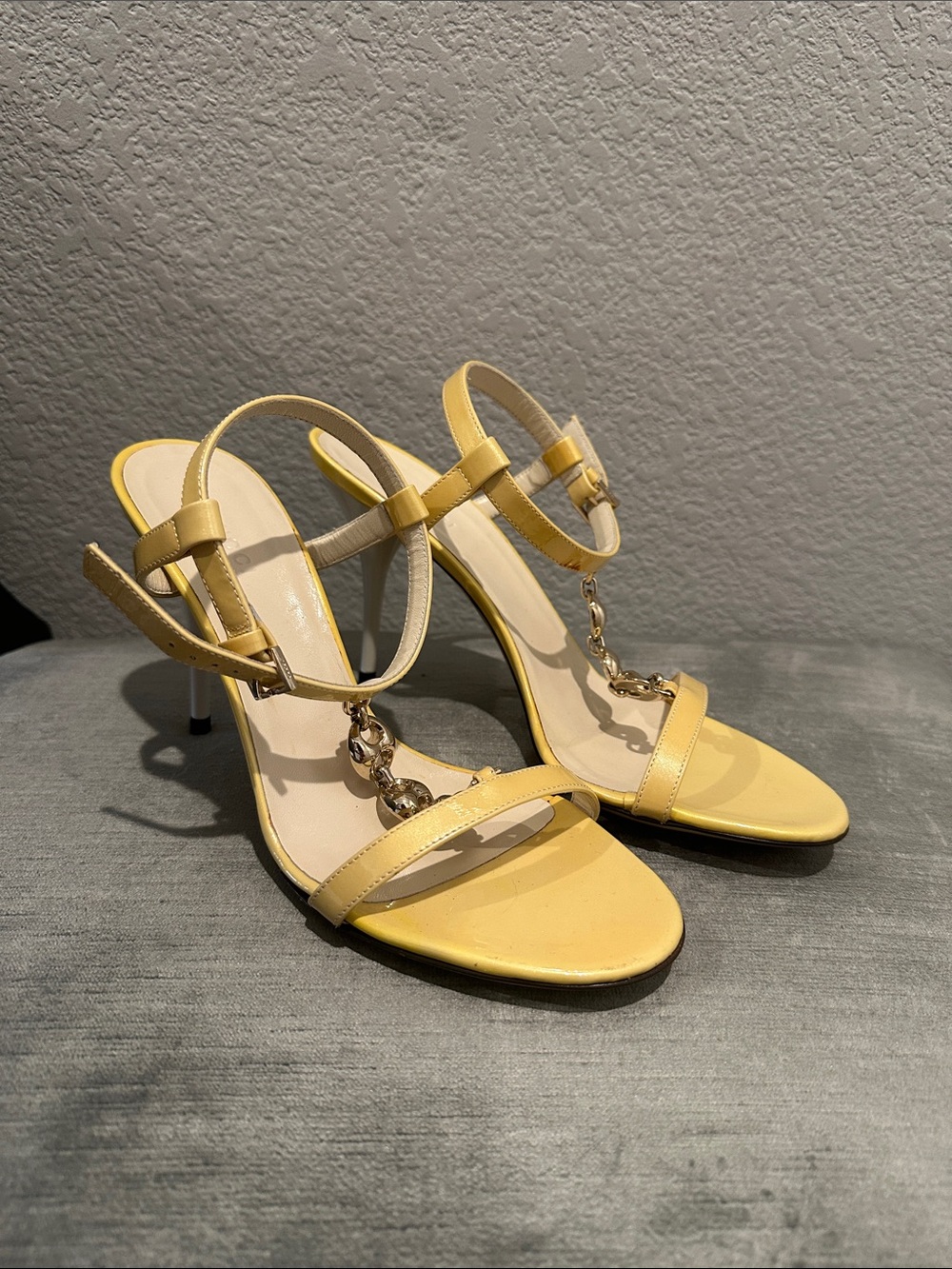 Gucci Chain Strap Heels